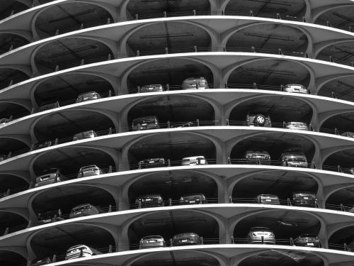 garage car parking space chicago