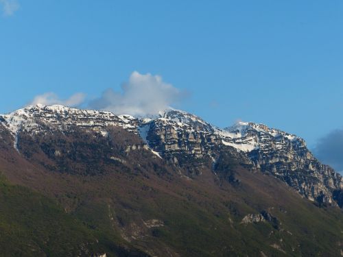 garda mountains mountains monte baldo