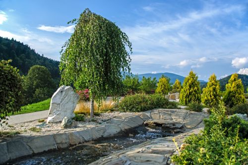 garden brook fountain