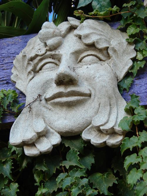 garden mask decoration