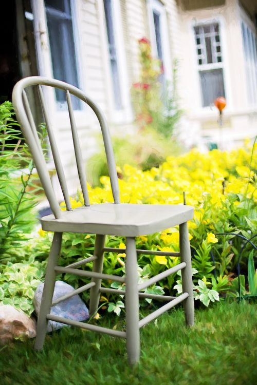 garden chair vintage