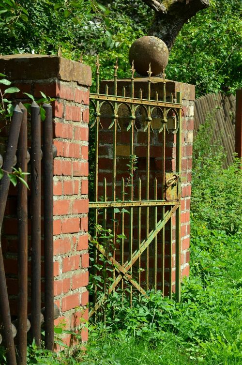 garden door input garden gate
