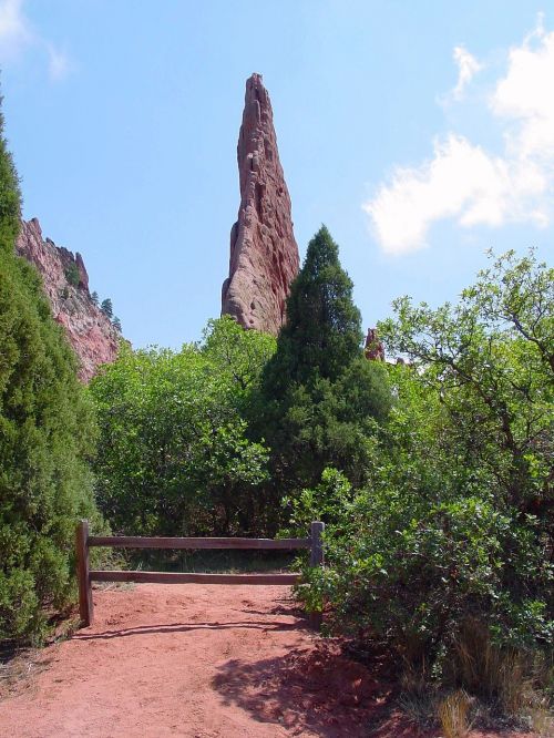 garden of the gods colorado landscape