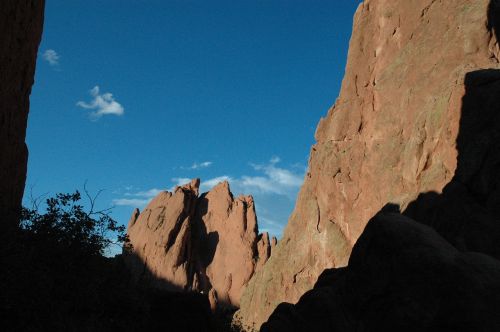 garden of the gods mountain sky