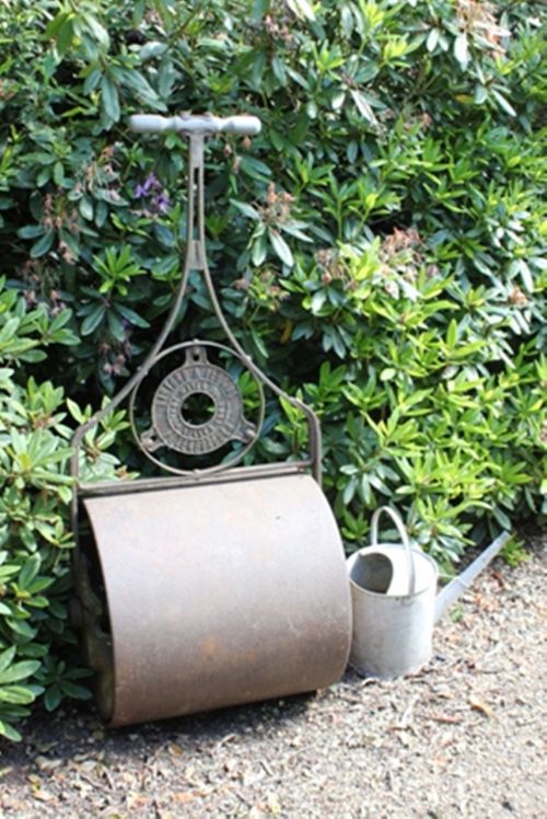 Garden Roller &amp; Watering Can
