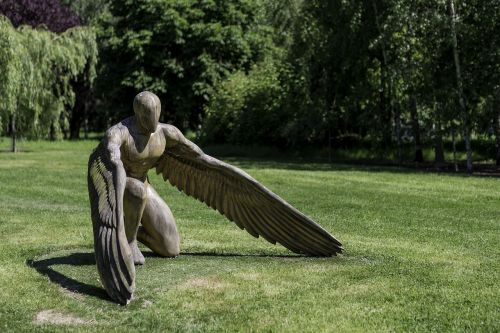 garden sculpture greer the angel sculptor ed elliott