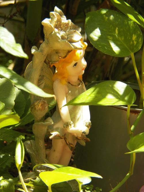 garden statue fairy garden fairy