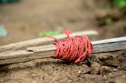 gardening garden soil rope