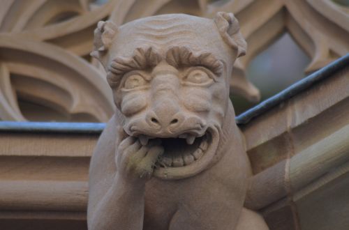 gargoyle cathedral strasbourg