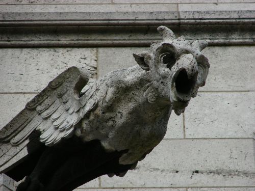 gargoyle sacre-coeur paris