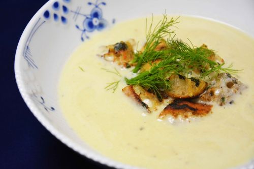 garlic soup soup food