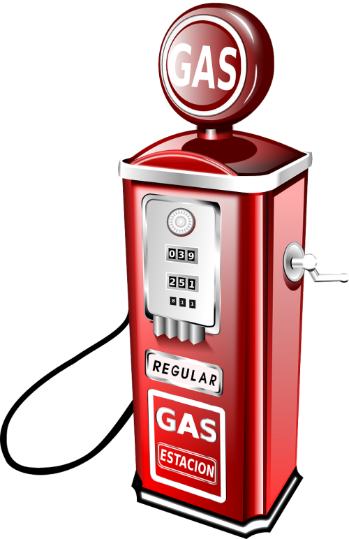 gas gasoline petrol pump