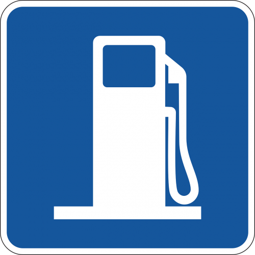 gas station car