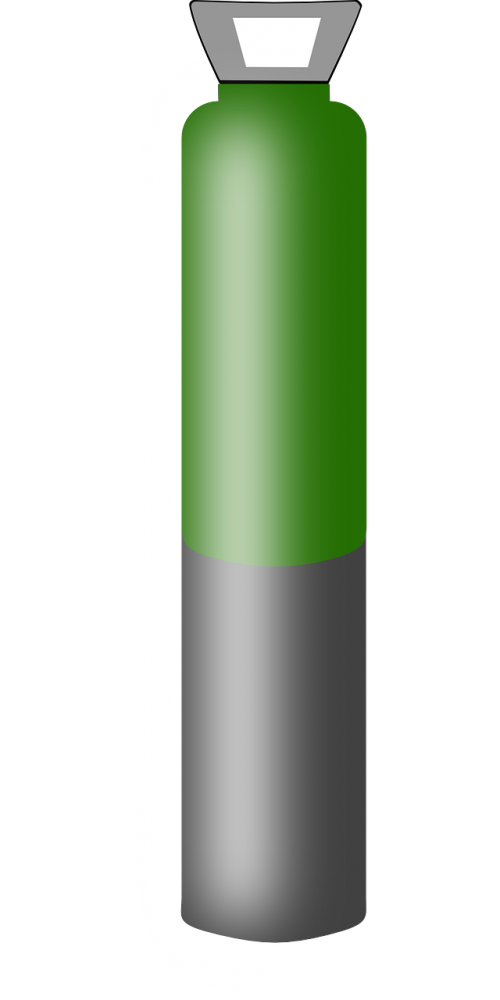 gas bottle pressure cylinder argon