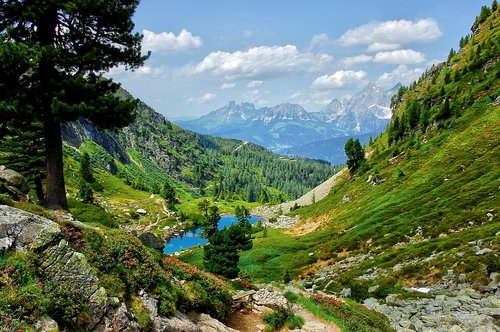 gasselsee  alpine  bergsee