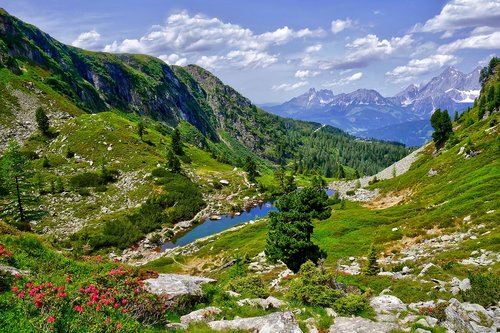 gasselsee  alpine  bergsee