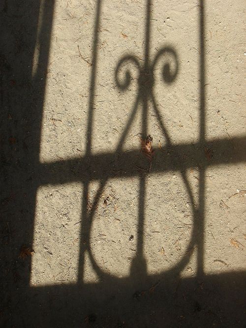 gate entrance shadow