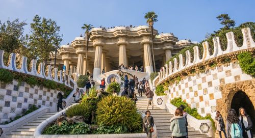 gaudi guell park architecture