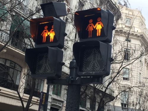gay traffic light lesbian