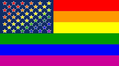 gay  flag  usa