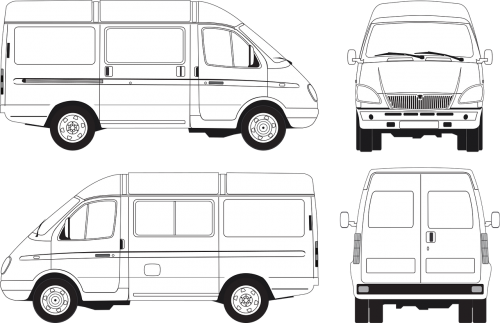 gazelle passenger russian bus minibus