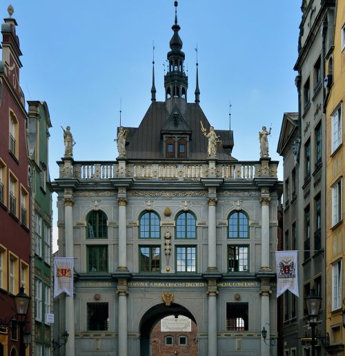 gdańsk golden gate architecture