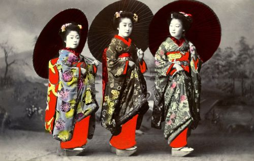 geisha retro vintage
