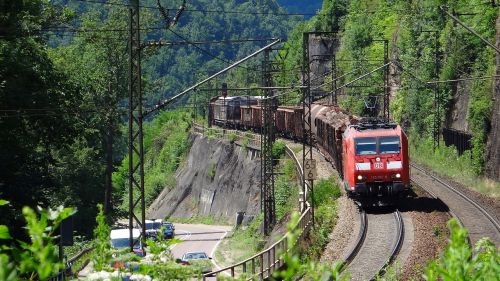 geislingen-climb freight train fils valley railway