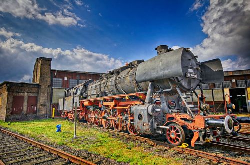 gelsenkirchen ring lokschuppen steam locomotive