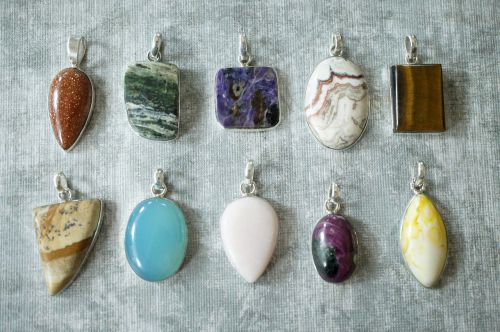 gemstone pendants gem