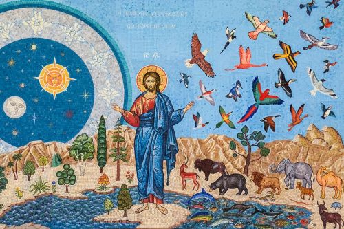 genesis mosaic iconography