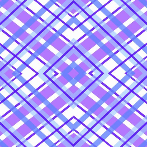 geometric plaid pale
