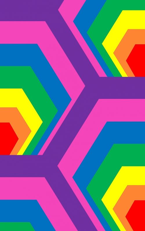 geometric rainbow spectrum