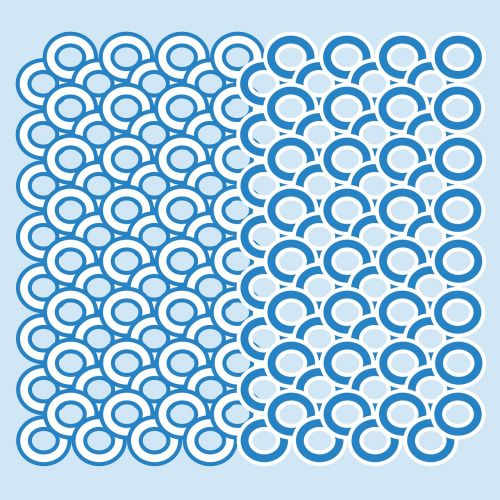 geometric circles dots
