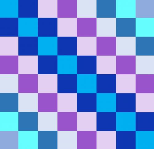 geometric design blue