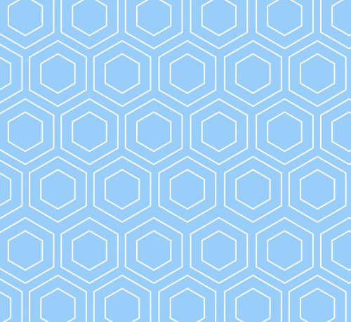 Geometric Pattern Background Blue