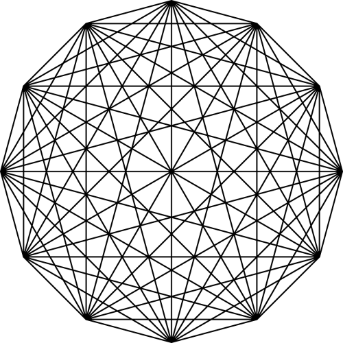 geometry hexagons lines