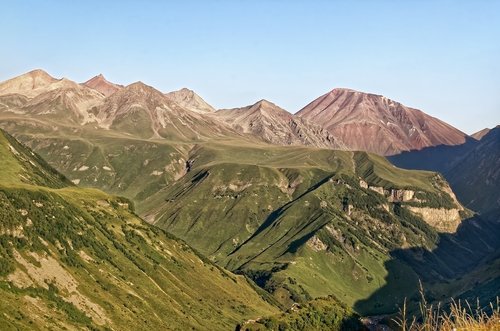 georgia  great caucasus  mountains