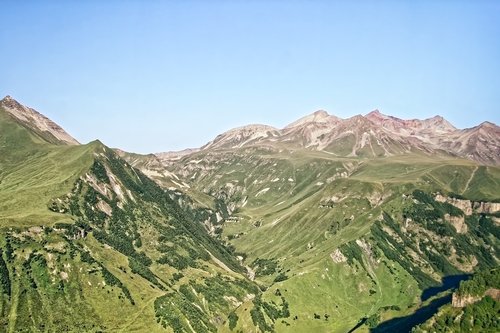 georgia  great caucasus  mountains