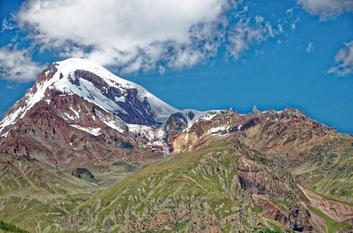 georgia  kazbek  mountain