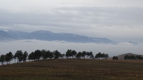 georgia mountains clouds