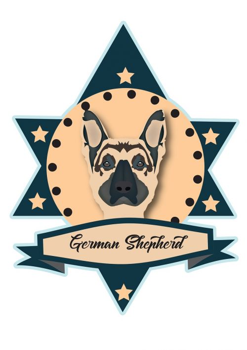 german shepherd dog pet