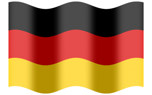 germany flag black red gold