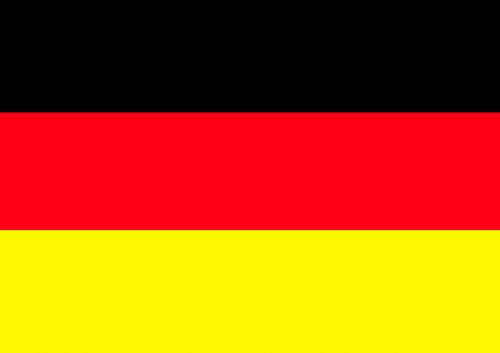 germany flag black red gold
