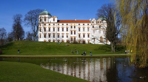germany castle of celle spring