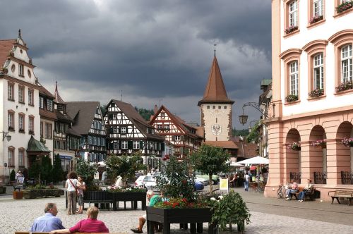 germany black forest storm clouds