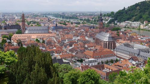 heidelberg cityscape old town