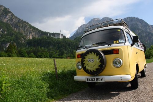 germany campervan sun