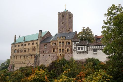 germany eisenach the fortress of wartburg