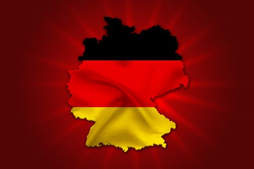 germany map flag